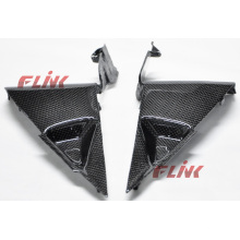 Piezas de la fibra de carbono de la motocicleta Panel lateral para Honda Cbr600rr 07-09